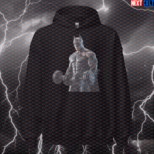 Batman Gym Hero Funny Gym Hoodie Pump Cover Pullover Hooded Sweatshirt Workout Hoodie for Lifters Gains Hoodies Next Cult Brand