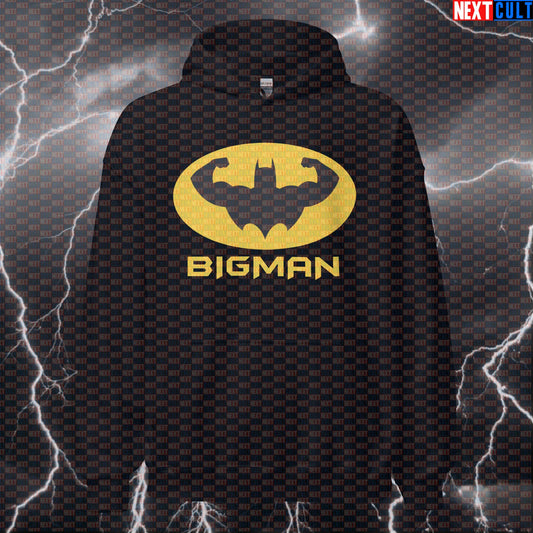 Big Man Batman Gym Hero Funny Gym Hoodie Pump Cover Hooded Sweatshirt Pullover Workout Hoodie Top Hoodies Next Cult Brand