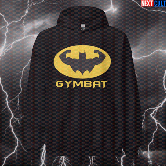 Funny GymBat Workout Hoodie Flying Gym Rat Hero Gym Hoodie Pump Cover Pullover Hooded Sweatshirt Gym Top Hoodies Next Cult Brand