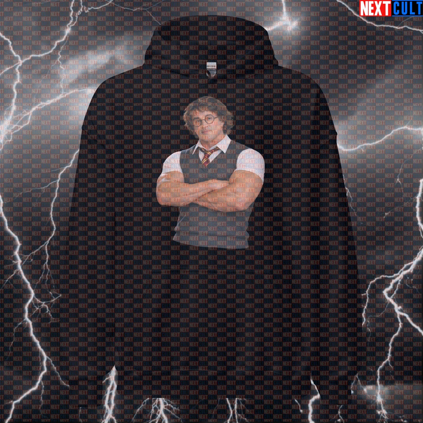 The Boy Who Lifted Funny Gym Hoodie Rocky Potter Harry Potter Sylvester Stallone Workout Hoodie Fitness Hoodies Next Cult Brand