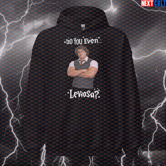 Do You Even Leviosa Funny Gym Hoodie Rocky Potter Harry Potter Sylvester Stallone Workout Hoodie Fitness Hoodies Next Cult Brand