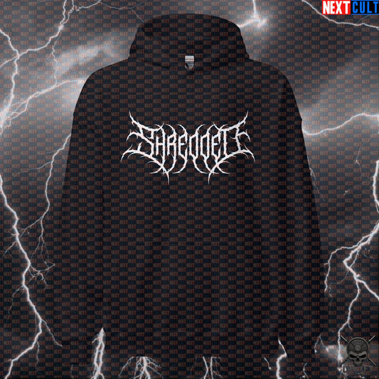 Shredded Hoodie – Heavy Metal Gym Pump Cover for Hardcore Bodybuilders and Lifters Hoodies Next Cult Brand