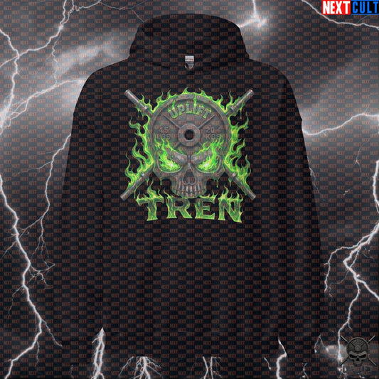 Tren Skull Hoodie Not Natty Gym Pullover for Enhanced Bodybuilding Meme Fans Hoodies Next Cult Brand
