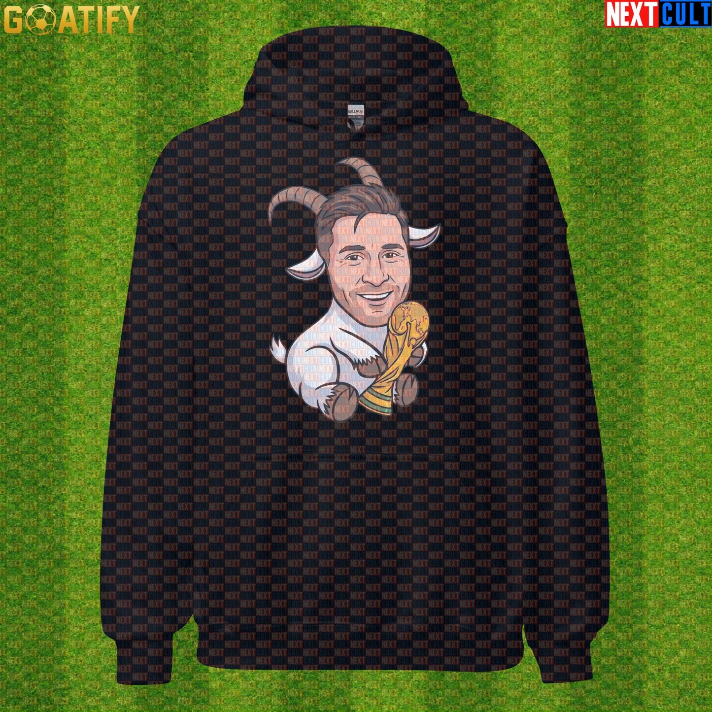 Lionel Messi Hoodie – Champion GOAT Pullover for Argentina and Inter Miami Supporters |  | ["Argentina", "Barcelona", "Football", "Inter Miami", "Lionel Messi", "Soccer"]