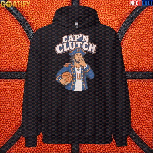 Jalen Brunson Hoodie – Cap’n Clutch Pullover for New York Knicks Fans and NBA Match Days |  | ["Basketball", "Jalen Brunson", "NBA", "New York Knicks"]