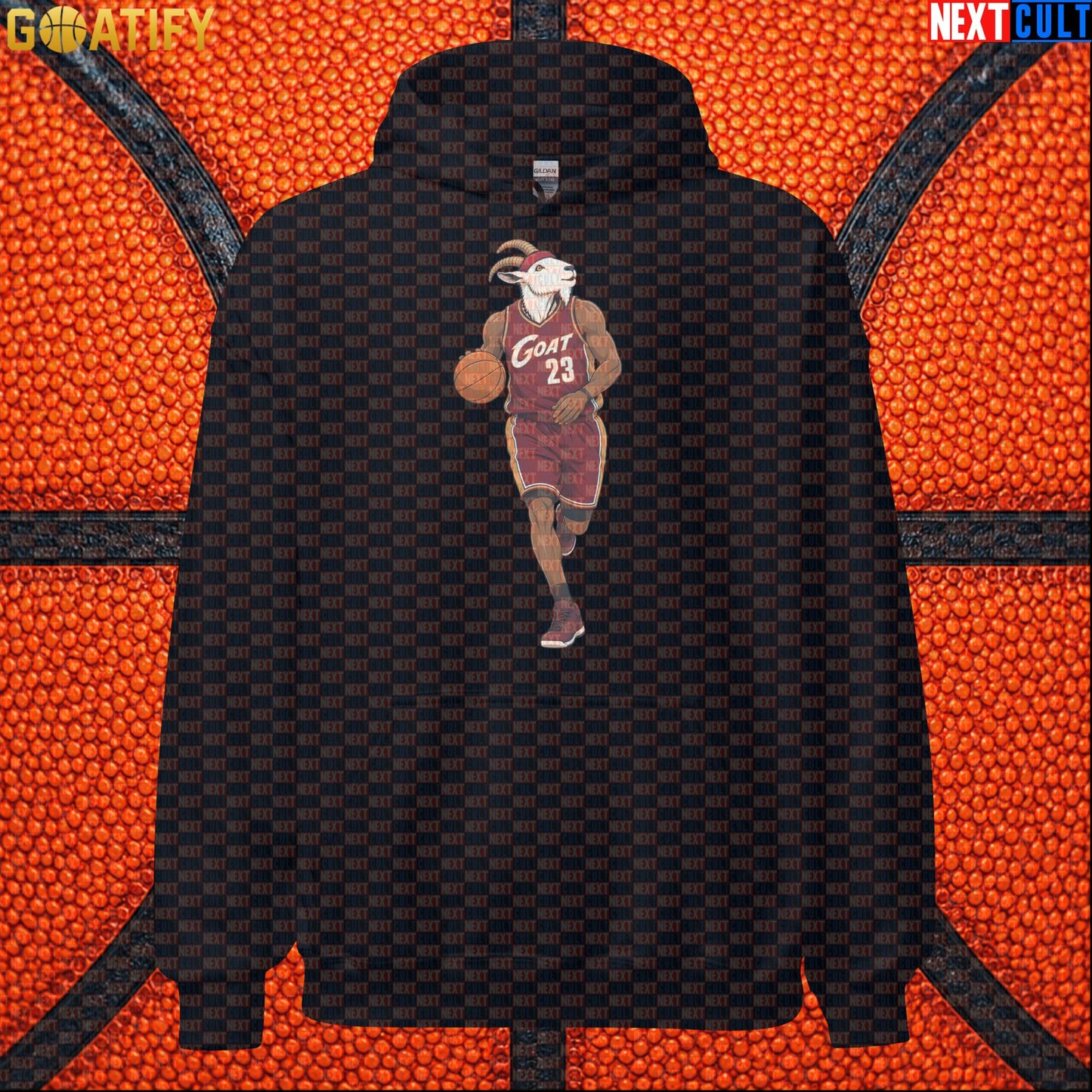 LeBron James Hoodie – Number 23 GOAT Pullover Gift for Cleveland Cavaliers Fans |  | ["Basketball", "Cleveland Cavaliers", "LeBron James", "NBA"]