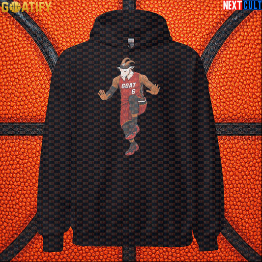 LeBron James Hoodie – The Silencer GOAT Pullover Gift for Miami Heat Basketball Fans |  | ["Basketball", "LeBron James", "Miami Heat", "NBA"]