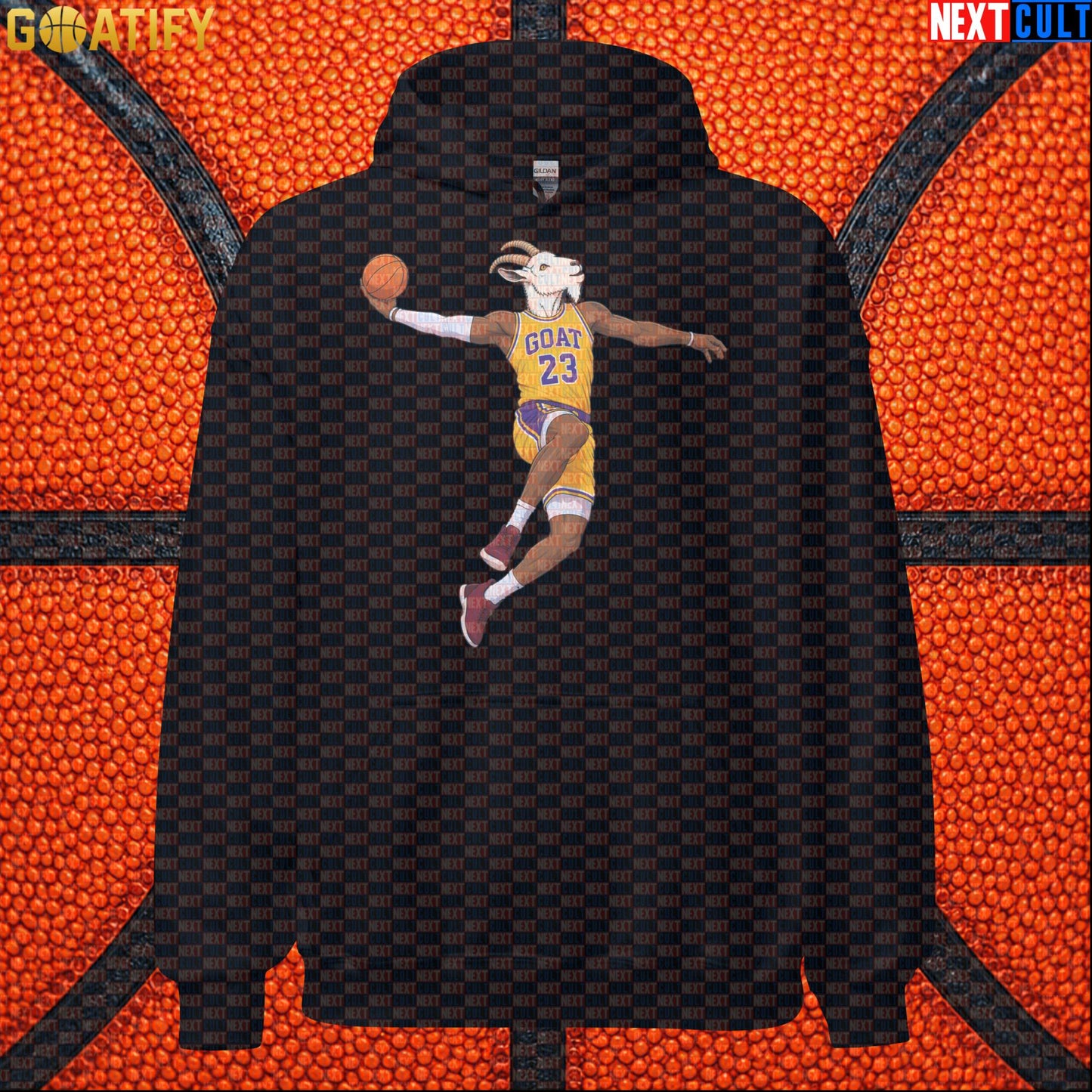 LeBron James Hoodie – Number 23 GOAT Dunk Streetwear Gift for Los Angeles Lakers Fans |  | ["Basketball", "LeBron James", "Los Angeles Lakers", "NBA"]