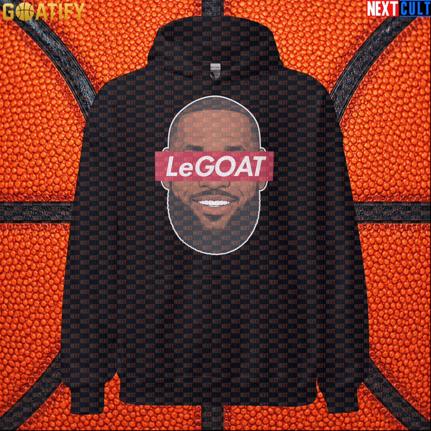 LeBron James Hoodie – LeGOAT Streetwear Pullover Gift for Basketball Fans and NBA Game Days |  | ["Basketball", "Cleveland Cavaliers", "LeBron James", "Los Angeles Lakers", "Miami Heat", "NBA"]
