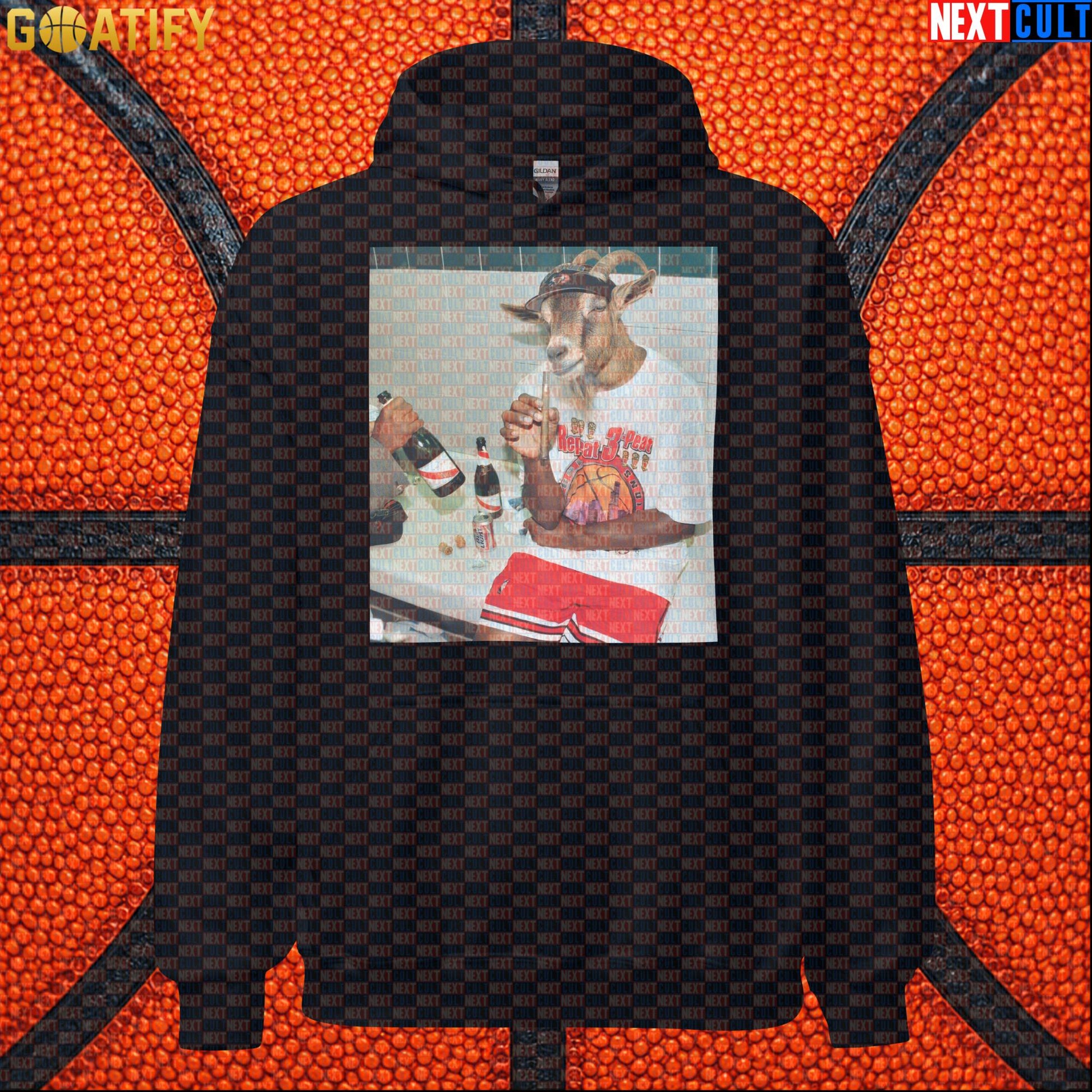 Michael Jordan Hoodie – 6 Rings GOAT Locker Room Pullover for Chicago Bulls Basketball Fans |  | ["Basketball", "Chicago Bulls", "Michael Jordan", "NBA"]