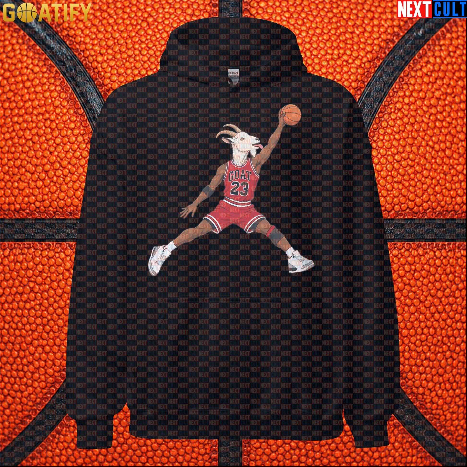 Michael Jordan Hoodie – Free Throw Line Dunk GOAT Pullover for Chicago Bulls NBA Fans |  | ["Basketball", "Chicago Bulls", "Michael Jordan", "NBA"]