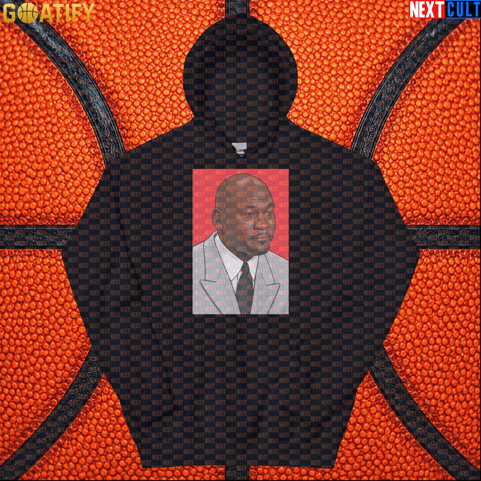 Michael Jordan Hoodie Crying Jordan Meme Pullover Gift for Chicago Bulls Basketball Fans |  | ["Basketball", "Chicago Bulls", "Michael Jordan", "NBA"]
