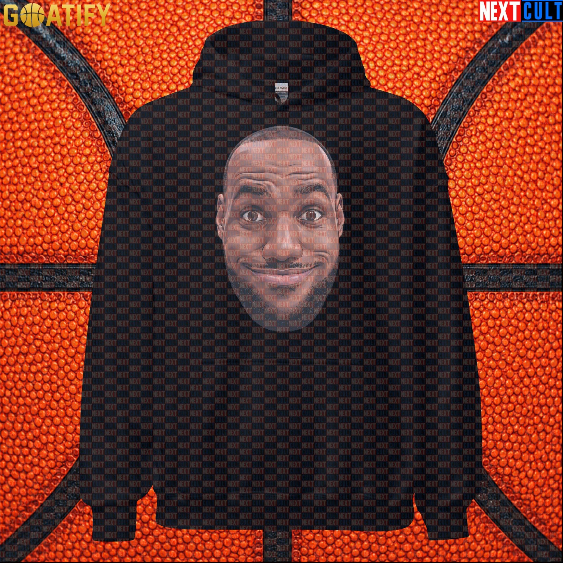 LeBron Photobomb Meme Hoodie – Funny NBA Basketball Pullover Gift for Players and Sports Fans |  | ["Basketball", "LeBron James", "NBA"]