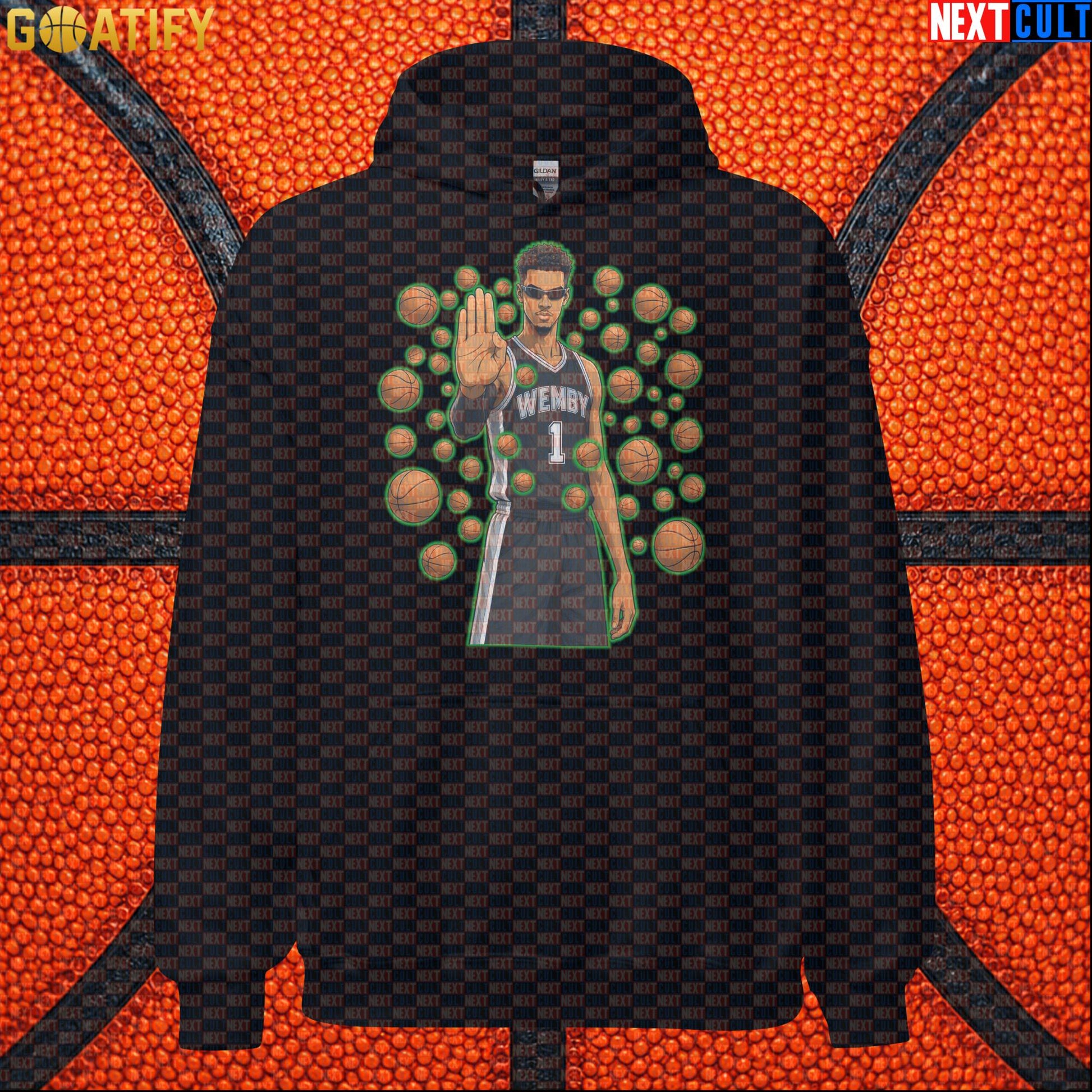 Basketball Hoodie Victor Wembanyama Matrix Stopper Gift for Spurs Fans and NBA Watch Parties |  | ["Basketball", "France", "NBA", "San Antonio Spurs", "Victor Wembanyama"]