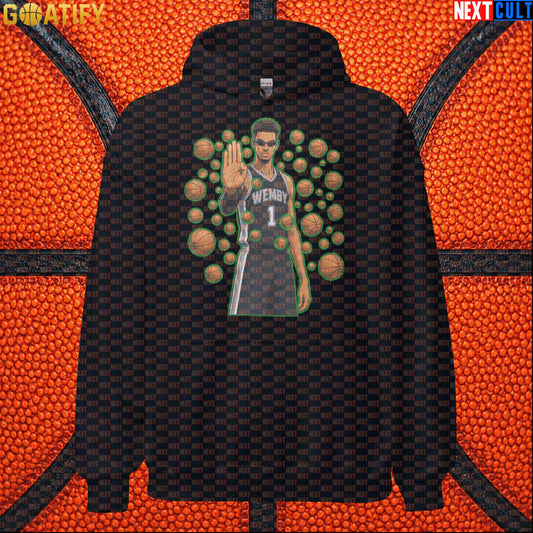 Basketball Hoodie Victor Wembanyama Matrix Stopper Gift for Spurs Fans and NBA Watch Parties |  | ["Basketball", "France", "NBA", "San Antonio Spurs", "Victor Wembanyama"]