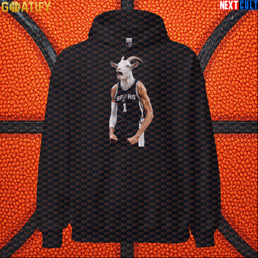 Hoodie Victor Wembanyama GOAT Basketball Pullover for San Antonio Fans Funny NBA Sports Gift | Hoodies | ["Basketball", "France", "NBA", "NCB", "San Antonio Spurs", "Victor Wembanyama", "Wemby"]