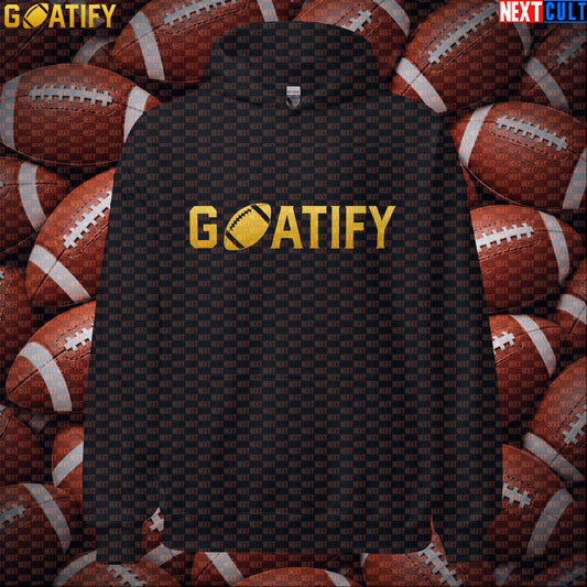 Hoodie GOATIFY Football GOAT Pullover for NFL Fans Greatest of All Time Sports Gift | Hoodies | ["American Football", "NCB", "NFL"]