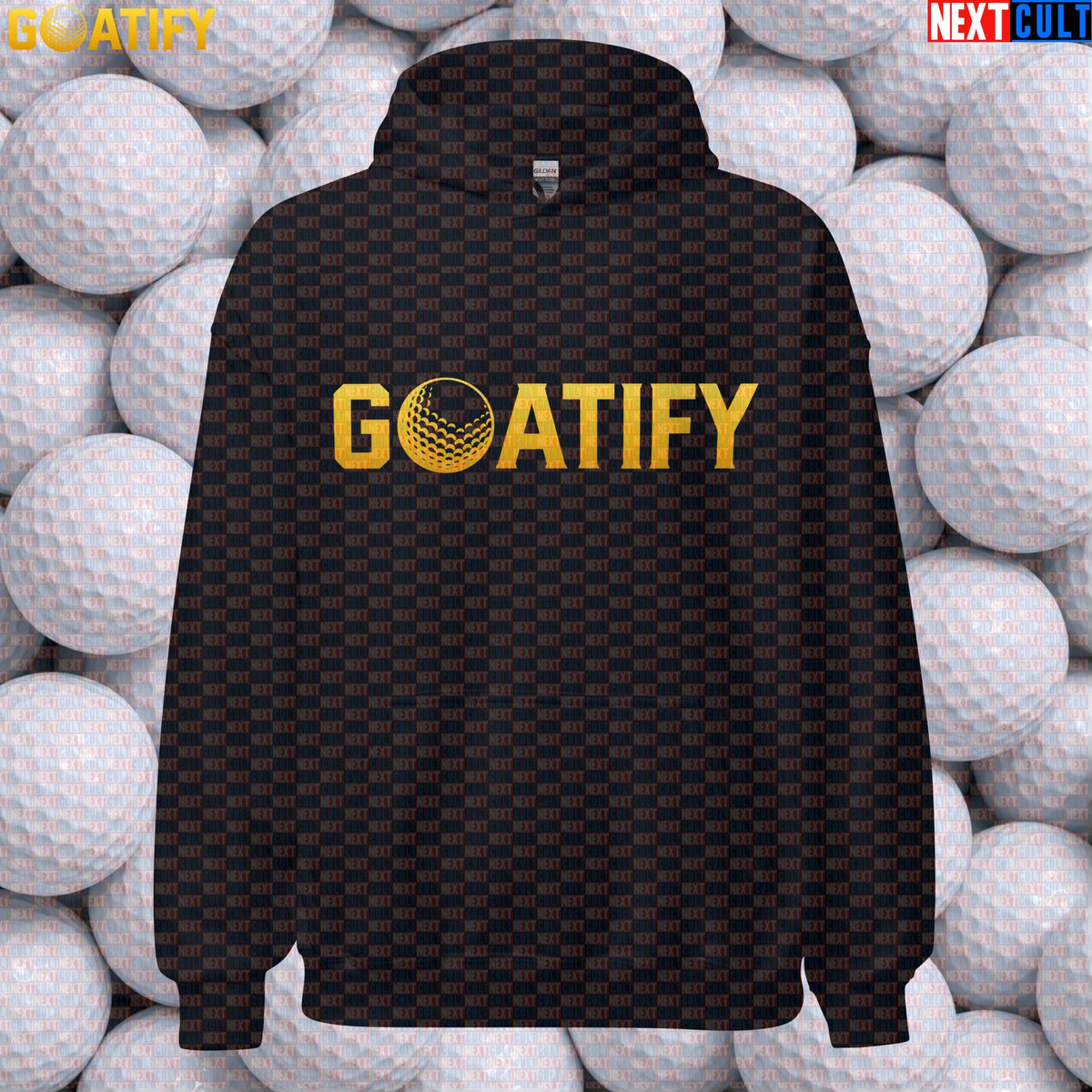 Golf GOAT Hoodie Golden Golf Ball Pullover for Golfers, Sports Fans & Gifts | GOATIFY | Hoodies | ["Golf", "NCB", "PGA"]