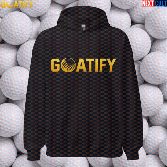 Golf GOAT Hoodie Golden Golf Ball Pullover for Golfers, Sports Fans & Gifts | GOATIFY | Hoodies | ["Golf", "NCB", "PGA"]