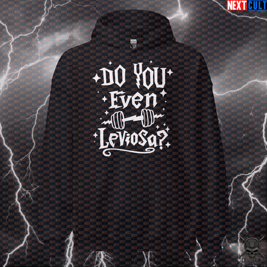 Do You Even Leviosa Hoodie Wizard Gym Parody for Lifters Fitness Meme Pullover Hoodies Next Cult Brand