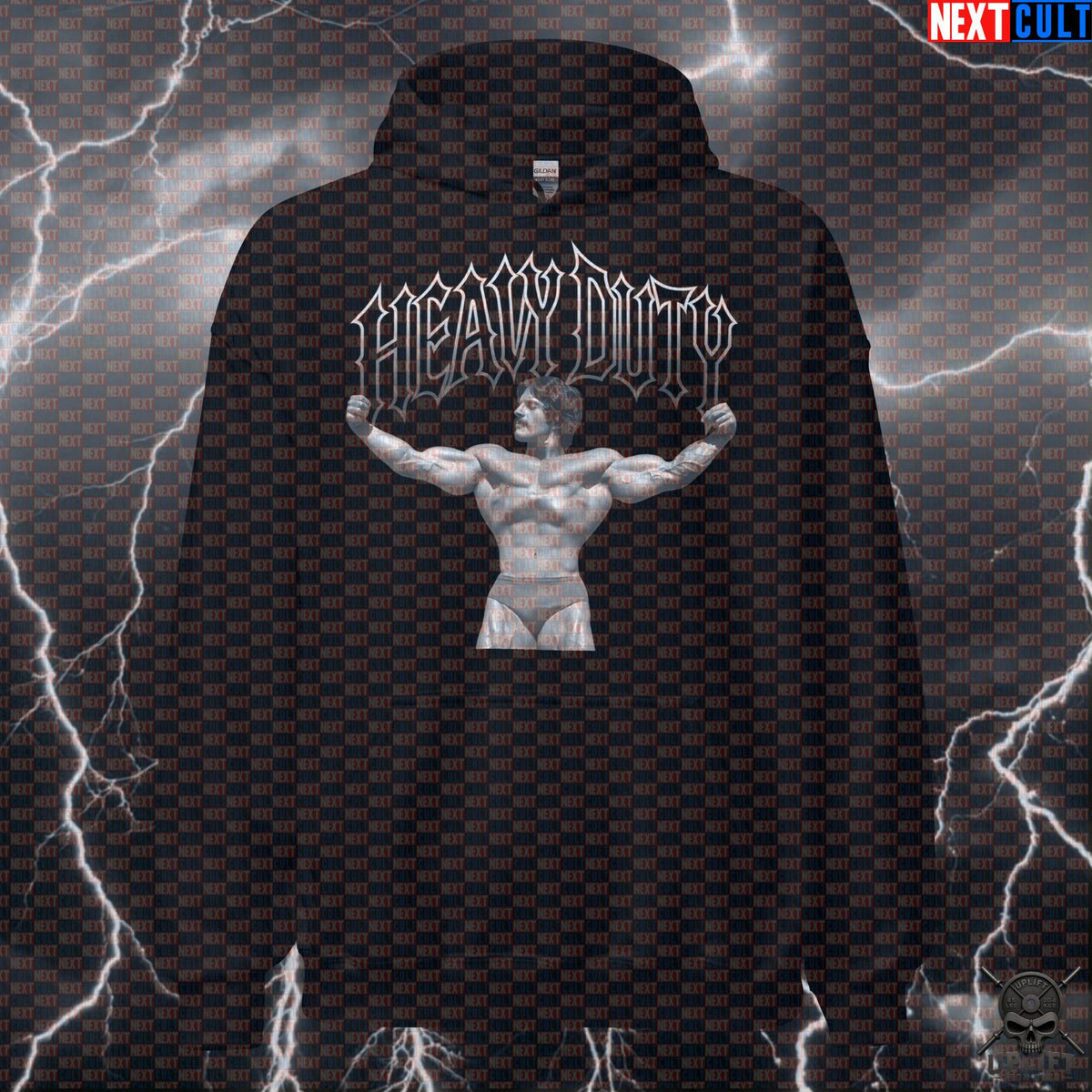 Mike Mentzer Heavy Duty Hoodie High Intensity Bodybuilding Pump Cover for Lifters | Hoodies | ["Bodybuilding", "Fitness", "Gym", "Mike Mentzer", "NCB", "Pump Cover", "Workout"]