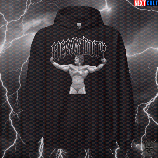 Mike Mentzer Heavy Duty Hoodie High Intensity Bodybuilding Pump Cover for Lifters | Hoodies | ["Bodybuilding", "Fitness", "Gym", "Mike Mentzer", "NCB", "Pump Cover", "Workout"]
