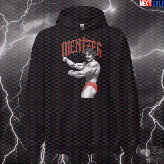Mike Mentzer Heavy Duty Hoodie Old School Bodybuilding Pump Cover for High Intensity Lifters | Hoodies | ["Bodybuilding", "Fitness", "Gym", "Mike Mentzer", "NCB", "Pump Cover", "Workout"]