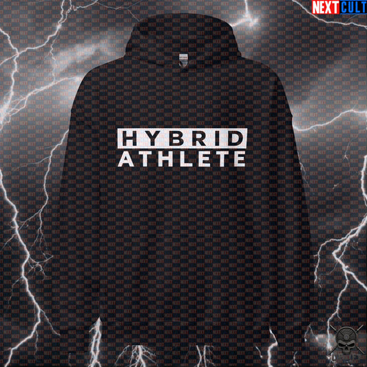 Hybrid Athlete Hoodie – Strength & Endurance Gym Pullover for Runners, Lifters & Racers Hoodies Next Cult Brand