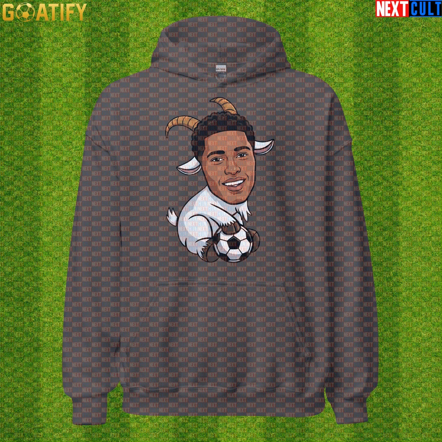 Jude Bellingham Hoodie – GOAT Soccer Pullover for Real Madrid Match Days and World Cup Fans |  | ["Borussia Dortmund", "England", "Football", "Jude Bellingham", "Real Madrid", "Soccer"]