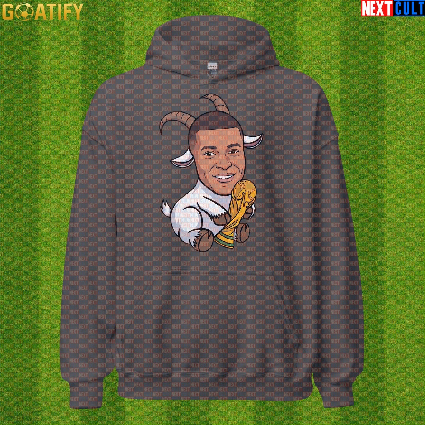 Kylian Mbappe Hoodie – Champion GOAT Football Pullover for France and Real Madrid Fans |  | ["Football", "France", "Kylian Mbappe", "PSG", "Real Madrid", "Soccer"]