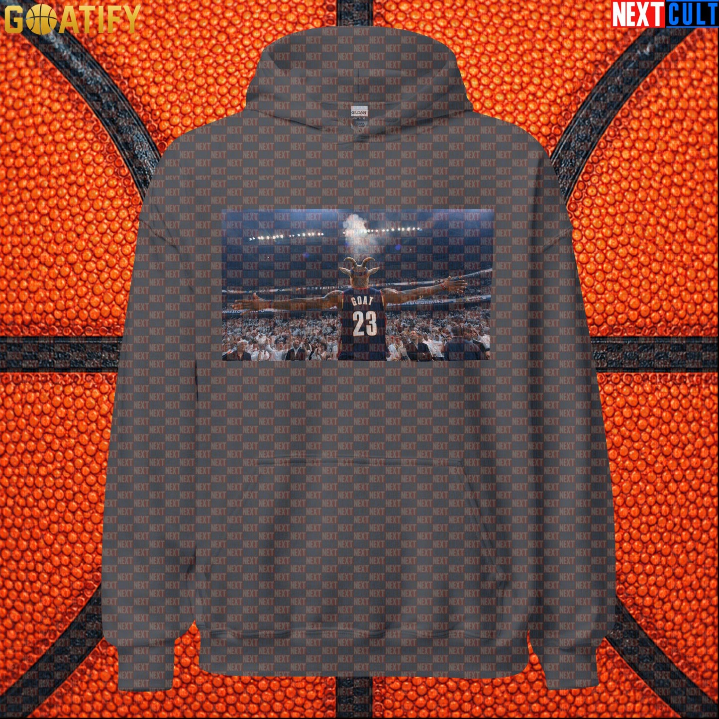 LeBron James Hoodie – GOAT Chalk Toss Pullover for Cleveland Cavaliers Match Days |  | ["Basketball", "Cleveland Cavaliers", "LeBron James", "NBA"]