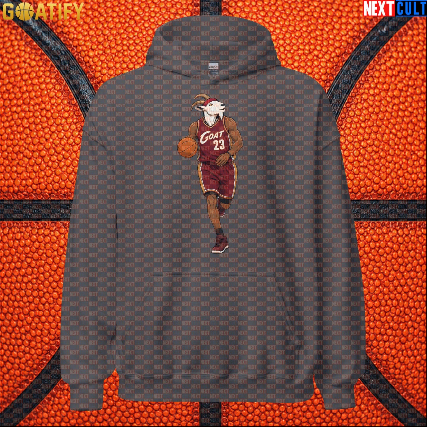 LeBron James Hoodie – Number 23 GOAT Pullover Gift for Cleveland Cavaliers Fans |  | ["Basketball", "Cleveland Cavaliers", "LeBron James", "NBA"]