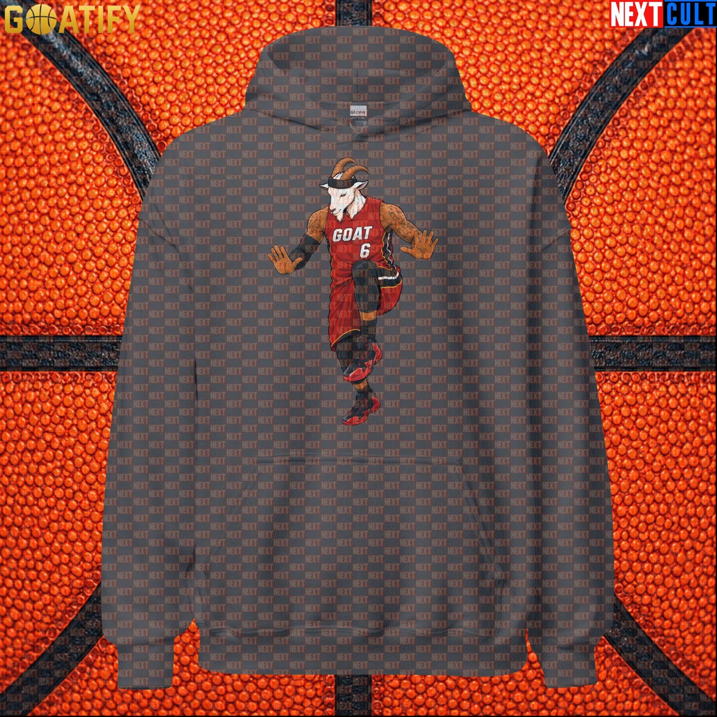 LeBron James Hoodie – The Silencer GOAT Pullover Gift for Miami Heat Basketball Fans |  | ["Basketball", "LeBron James", "Miami Heat", "NBA"]