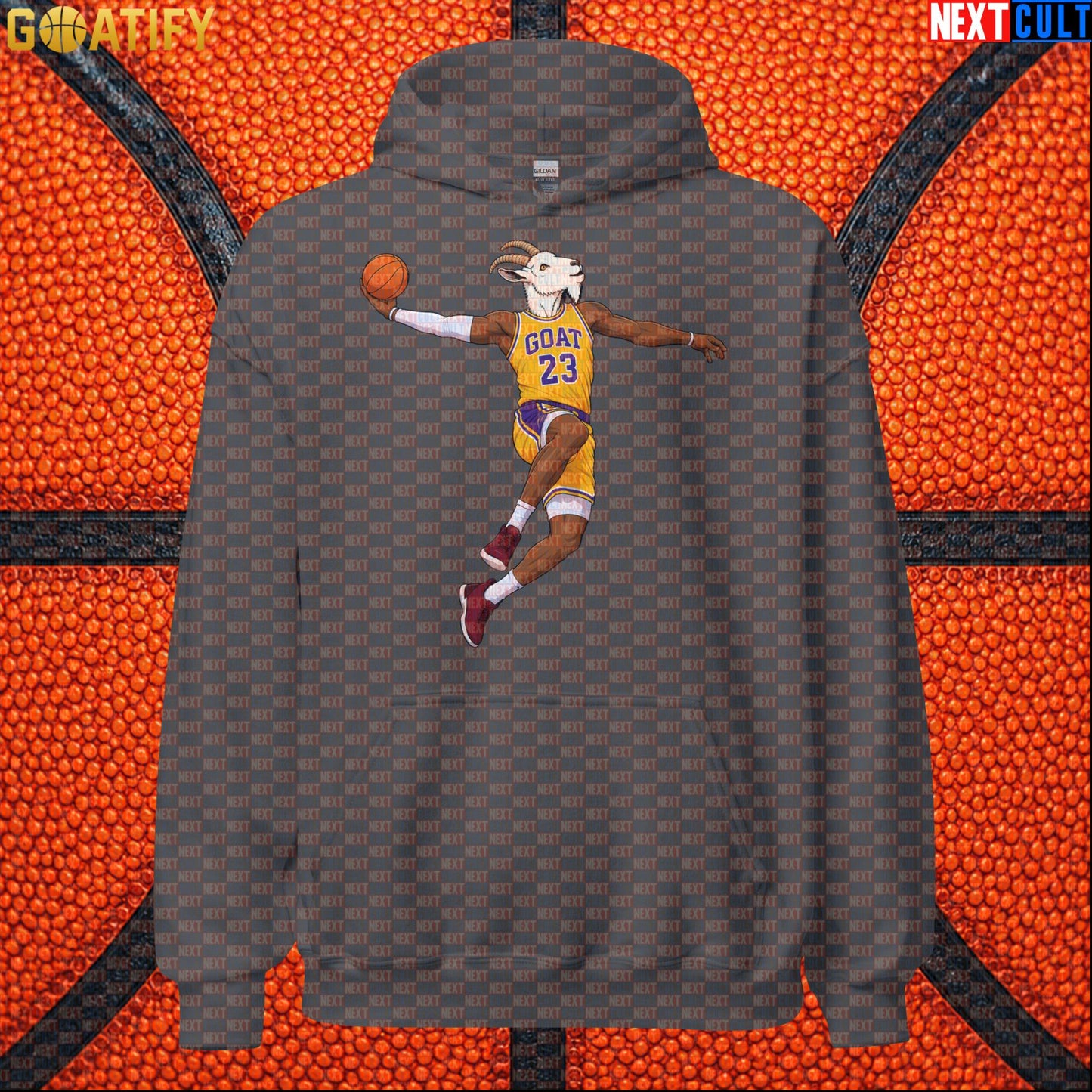 LeBron James Hoodie – Number 23 GOAT Dunk Streetwear Gift for Los Angeles Lakers Fans |  | ["Basketball", "LeBron James", "Los Angeles Lakers", "NBA"]