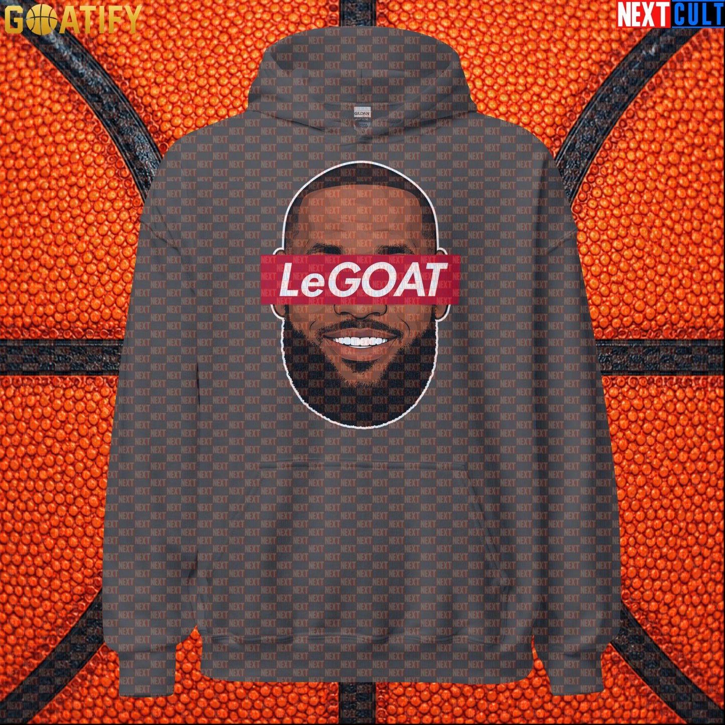 LeBron James Hoodie – LeGOAT Streetwear Pullover Gift for Basketball Fans and NBA Game Days |  | ["Basketball", "Cleveland Cavaliers", "LeBron James", "Los Angeles Lakers", "Miami Heat", "NBA"]
