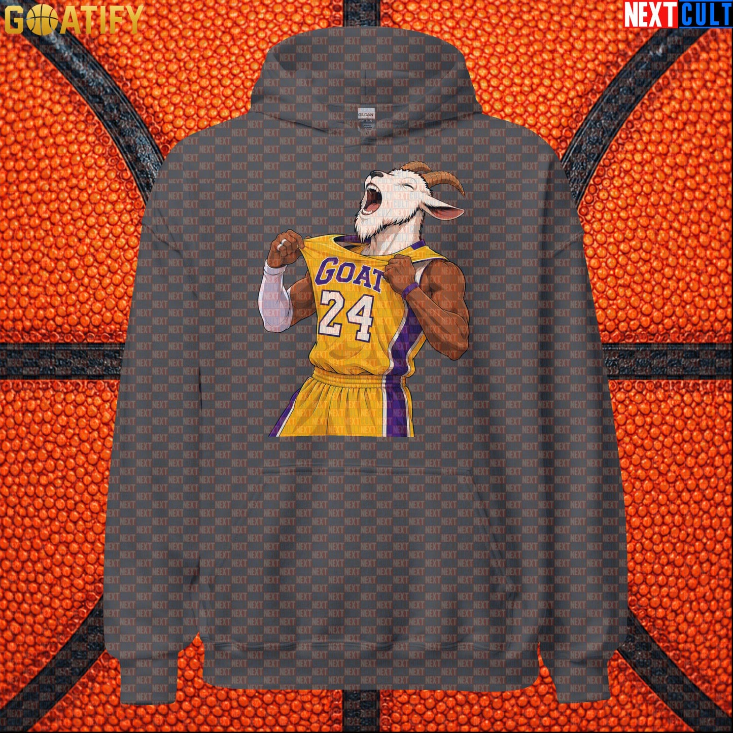 Kobe Bryant Hoodie – Mamba Mentality No. 24 GOAT Pullover for Los Angeles Lakers Fans |  | ["Basketball", "Kobe Bryant", "Los Angeles Lakers", "NBA"]