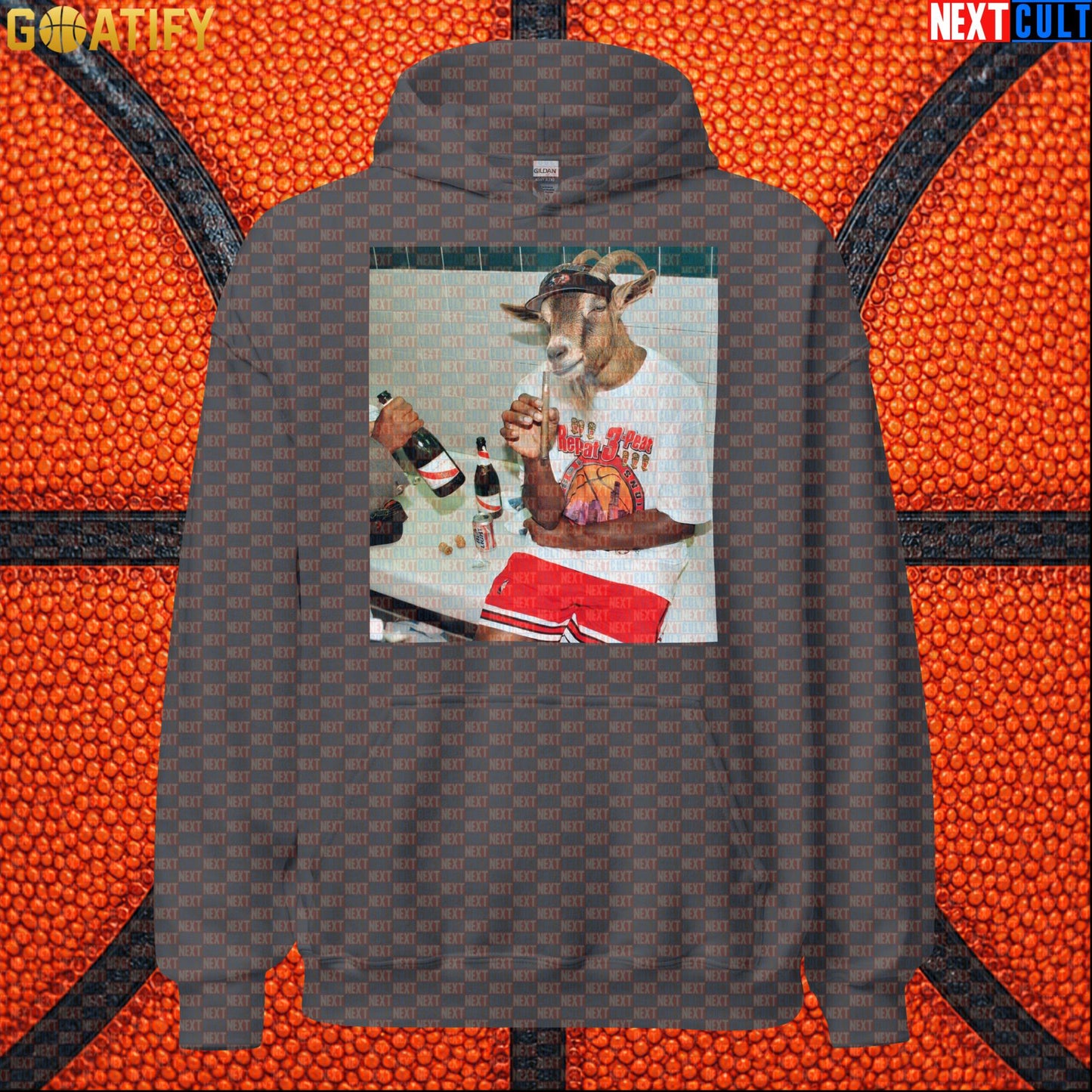 Michael Jordan Hoodie – 6 Rings GOAT Locker Room Pullover for Chicago Bulls Basketball Fans |  | ["Basketball", "Chicago Bulls", "Michael Jordan", "NBA"]