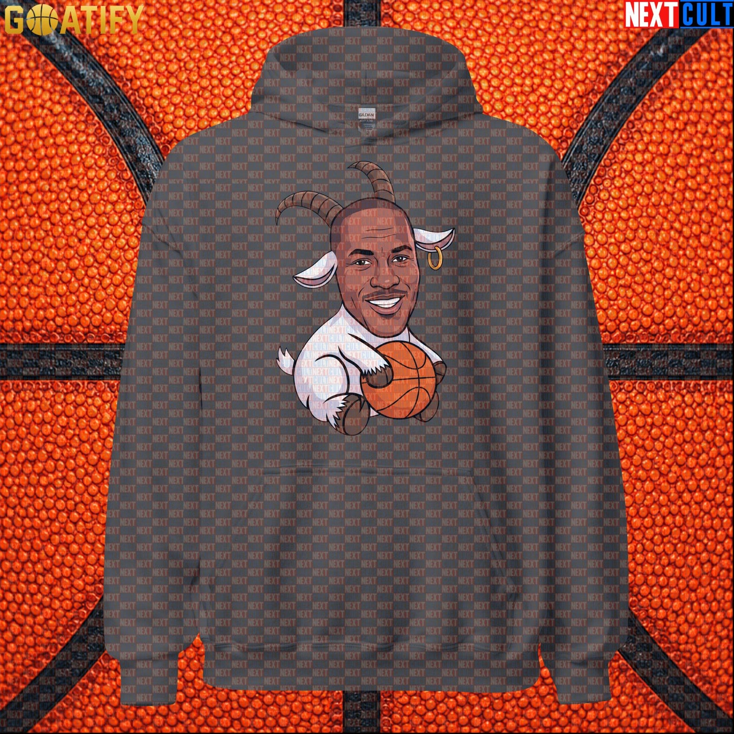 Michael Jordan Hoodie - GOAT Chicago Bulls Basketball Pullover Gift for Jordan NBA Fans |  | ["Basketball", "Chicago Bulls", "Michael Jordan", "NBA"]