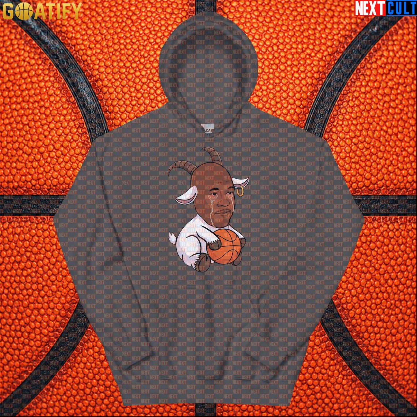 Michael Jordan Hoodie - Crying Jordan GOAT Meme Pullover Gift for Chicago Bulls NBA Fans |  | ["Basketball", "Chicago Bulls", "Michael Jordan", "NBA"]