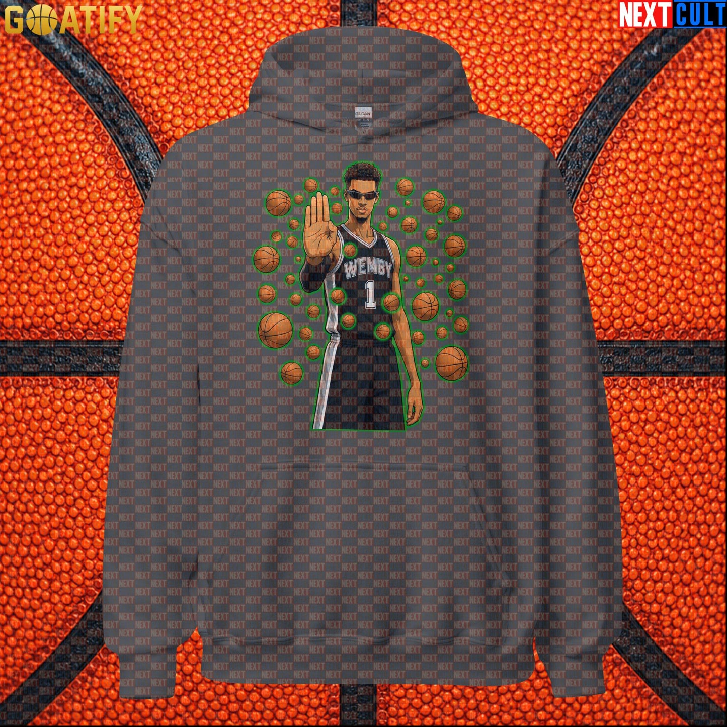 Basketball Hoodie Victor Wembanyama Matrix Stopper Gift for Spurs Fans and NBA Watch Parties |  | ["Basketball", "France", "NBA", "San Antonio Spurs", "Victor Wembanyama"]