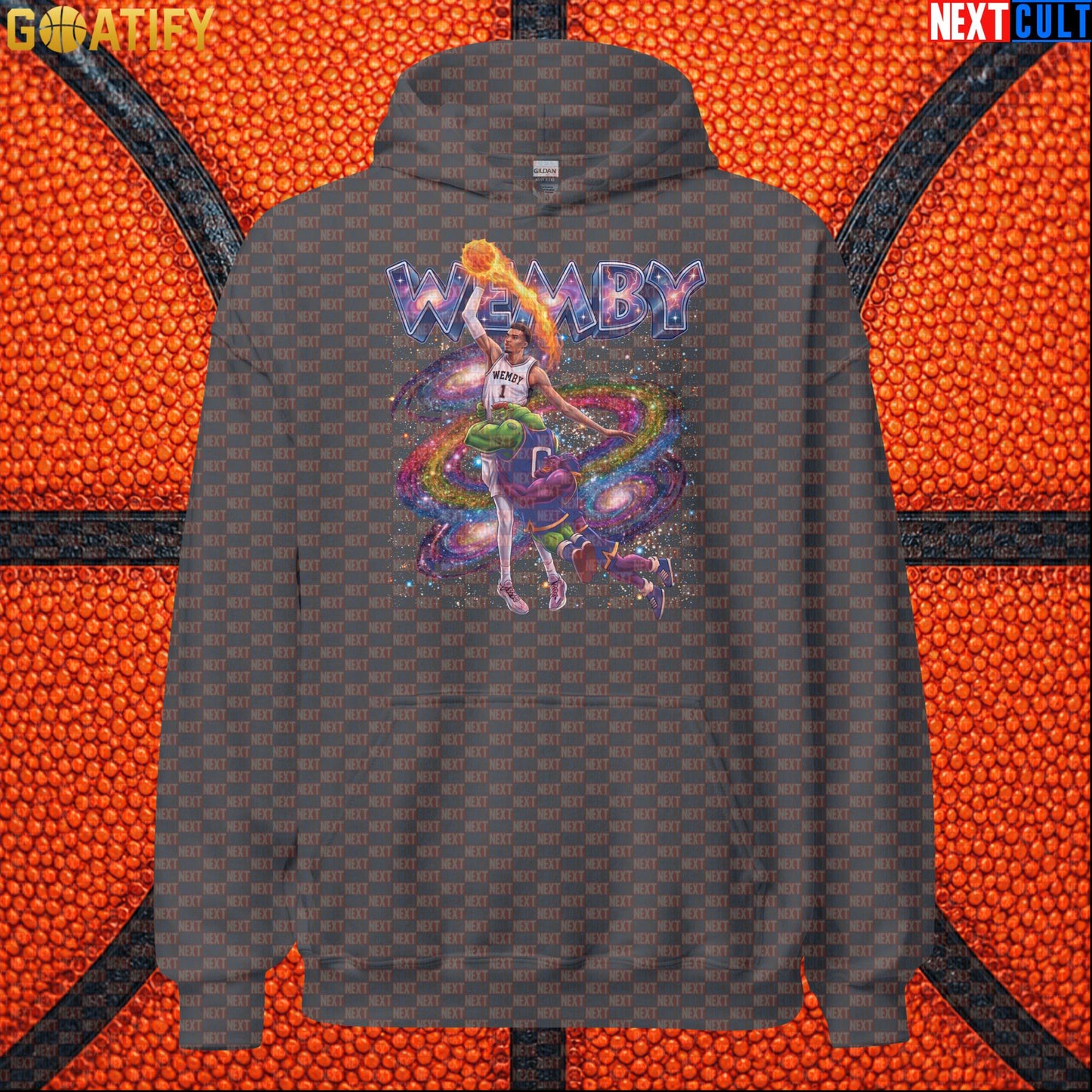 Basketball Hoodie Victor Wembanyama Space Jam Monstars Graphic for Spurs Fans and Game Day |  | ["Basketball", "France", "NBA", "San Antonio Spurs", "Victor Wembanyama", "Wemby"]