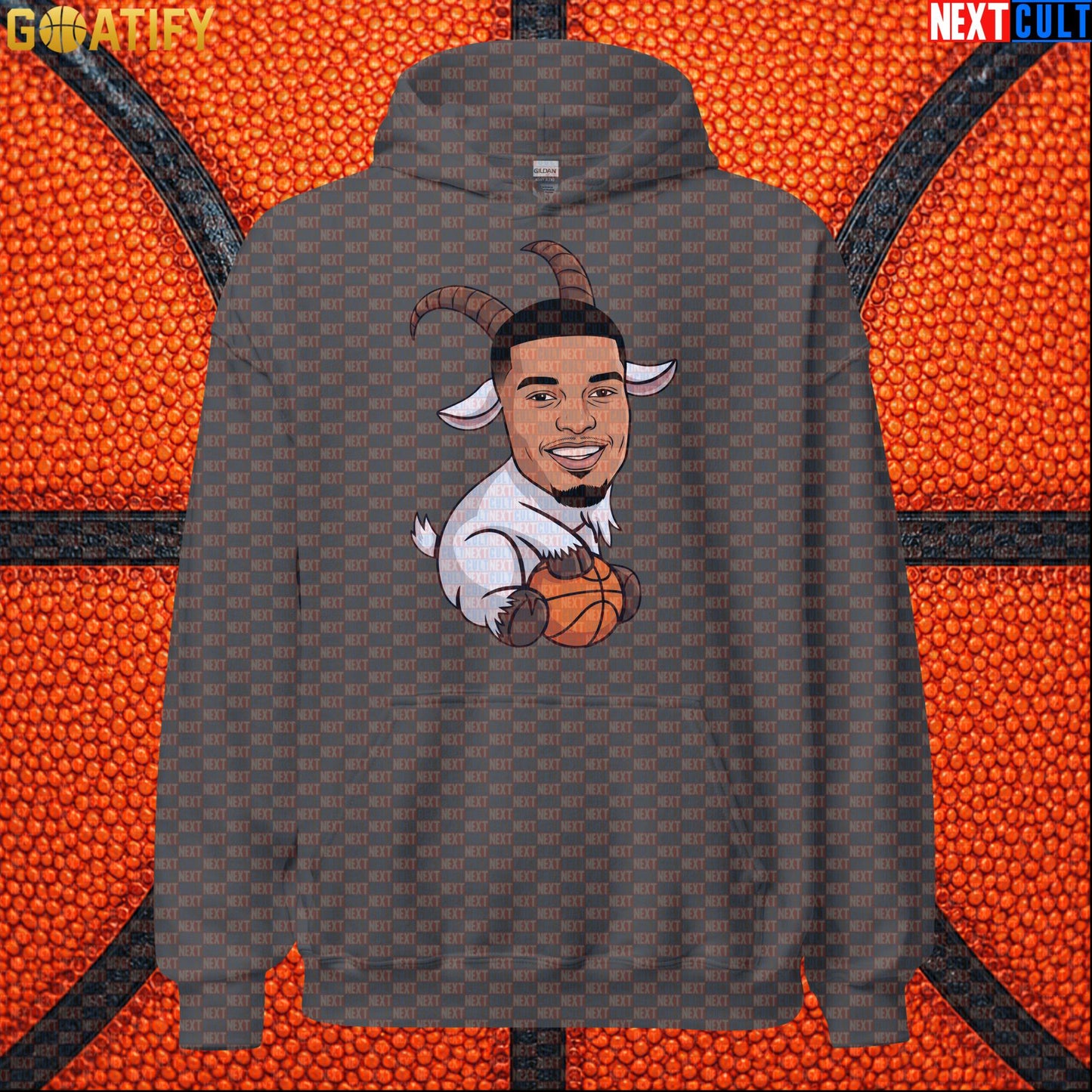 Basketball Hoodie Victor Wembanyama GOAT Cartoon for Spurs Fans, NBA Game Day Sports Pullover |  | ["Basketball", "France", "NBA", "San Antonio Spurs", "Victor Wembanyama", "Wemby"]
