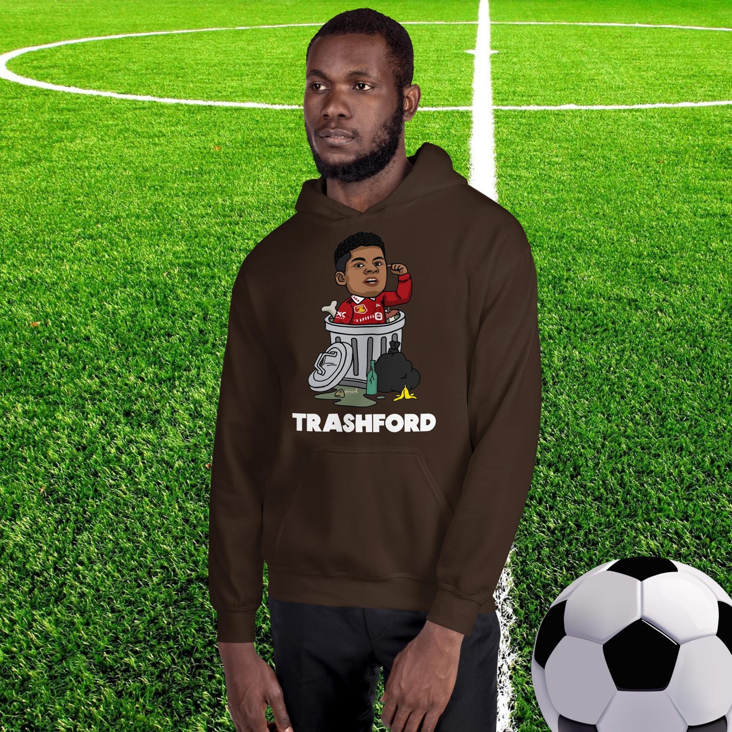 Trashford Marcus Rashford Manchester United Gift Man United Gift Marcus Rashford Unisex Hoodie Next Cult Brand