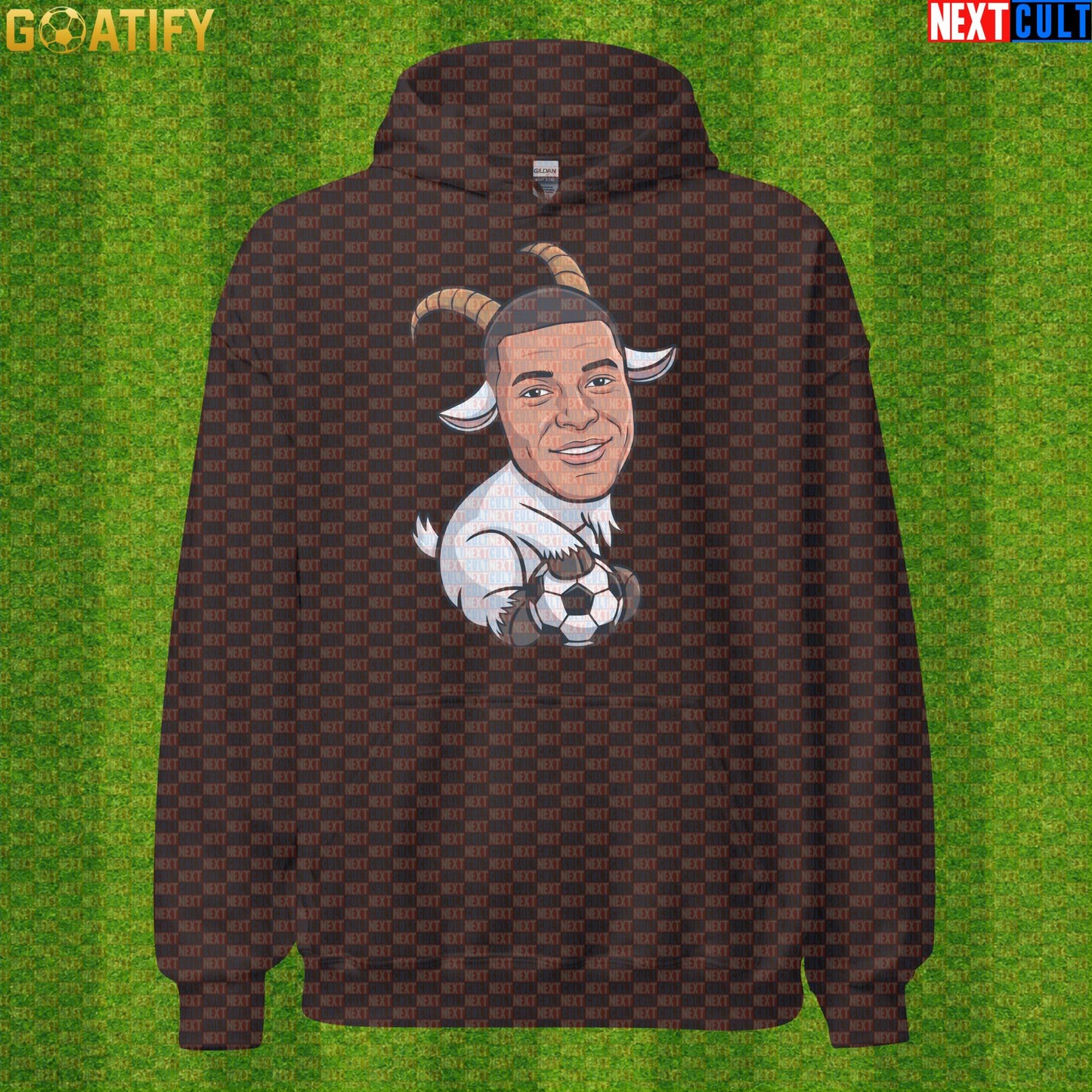 Kylian Mbappe Hoodie – Funny GOAT Football Pullover Gift for France and Real Madrid Fans |  | ["Football", "France", "Kylian Mbappe", "PSG", "Real Madrid", "Soccer"]