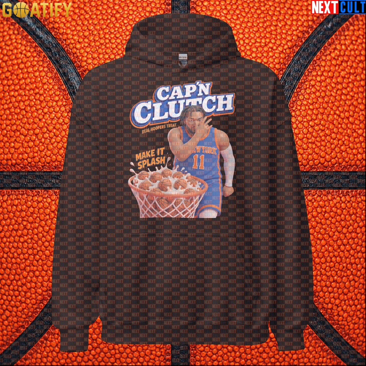Jalen Brunson Hoodie – Make It Splash Pullover for New York Basketball Fans |  | ["Basketball", "Jalen Brunson", "NBA", "New York Knicks"]