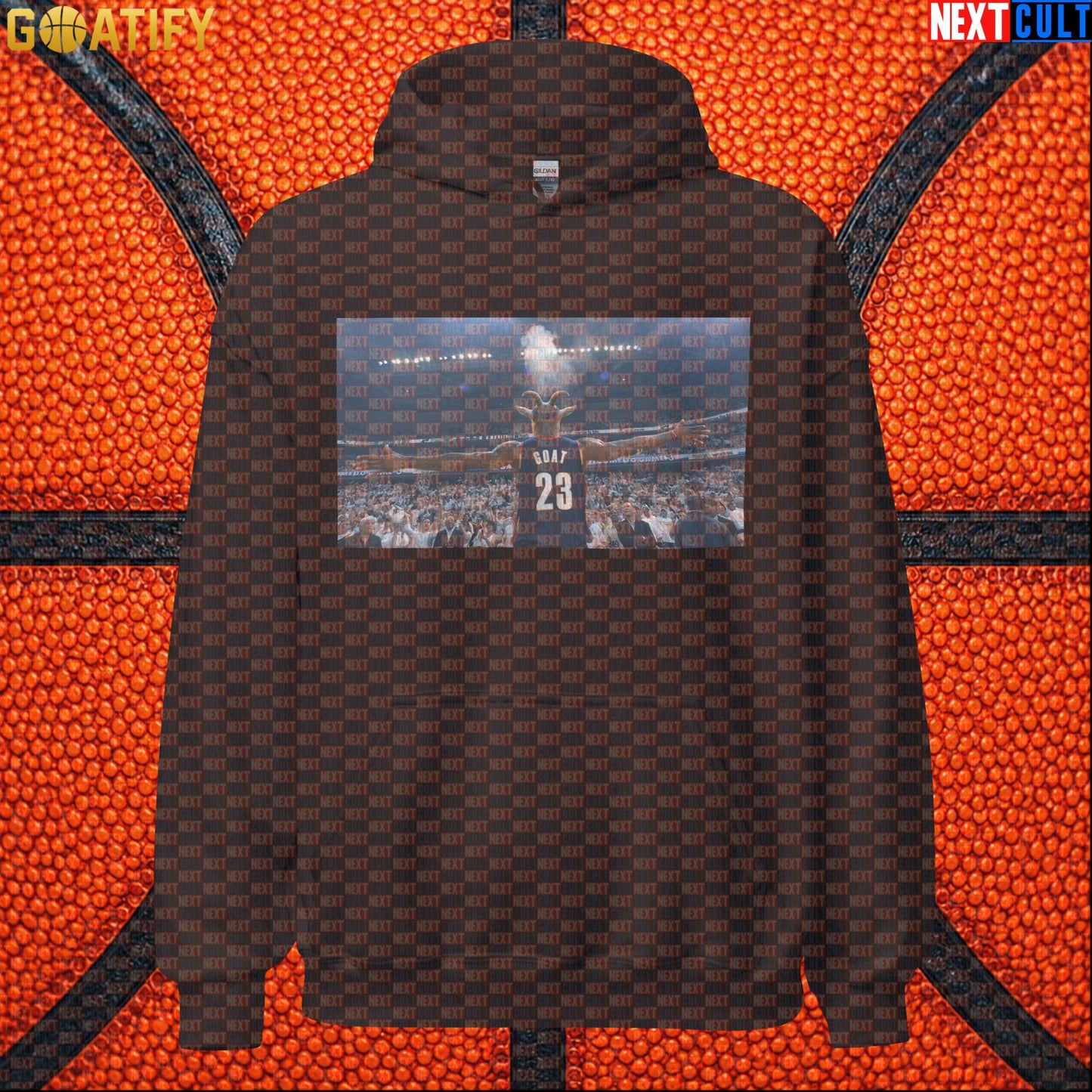 LeBron James Hoodie – GOAT Chalk Toss Pullover for Cleveland Cavaliers Match Days |  | ["Basketball", "Cleveland Cavaliers", "LeBron James", "NBA"]