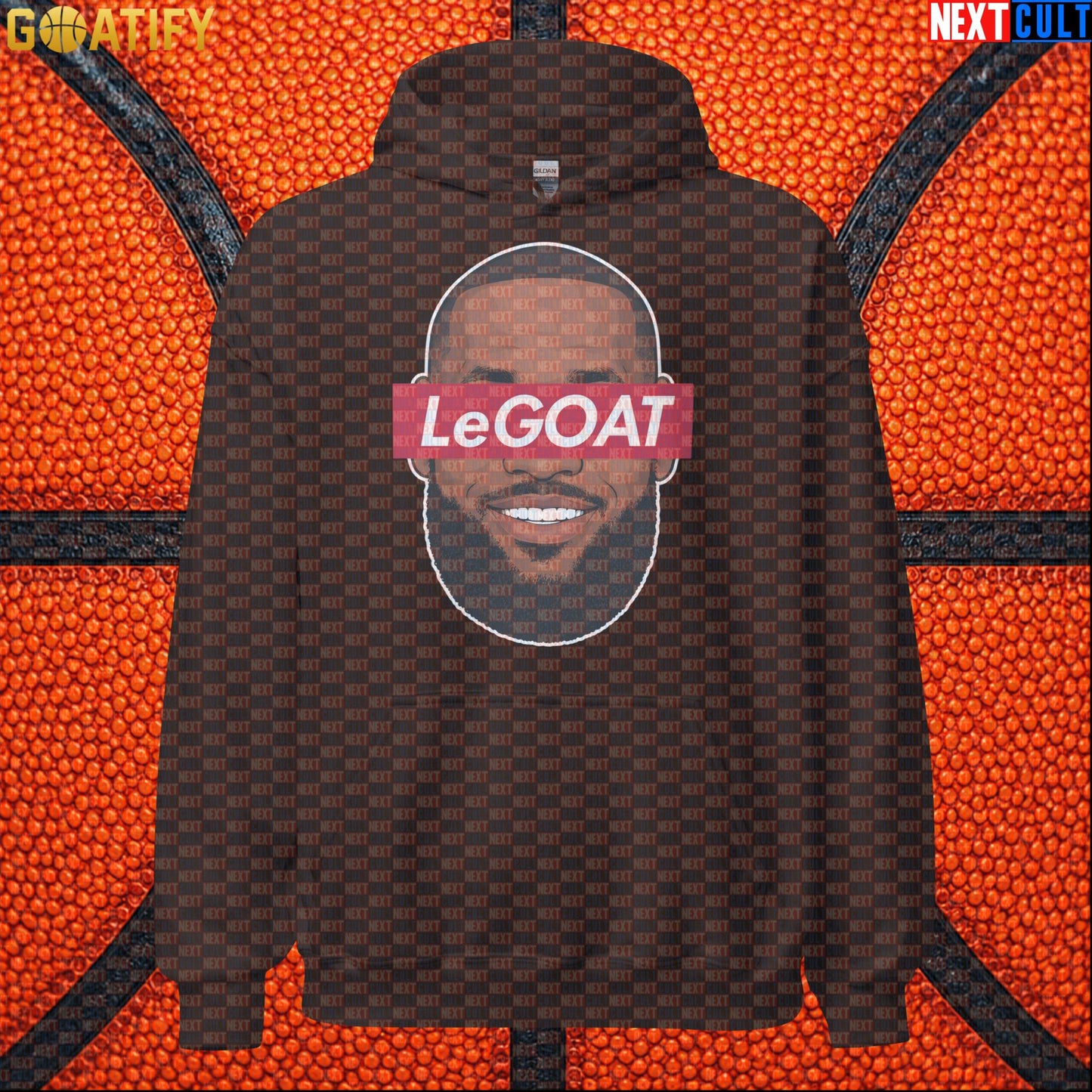 LeBron James Hoodie – LeGOAT Streetwear Pullover Gift for Basketball Fans and NBA Game Days |  | ["Basketball", "Cleveland Cavaliers", "LeBron James", "Los Angeles Lakers", "Miami Heat", "NBA"]