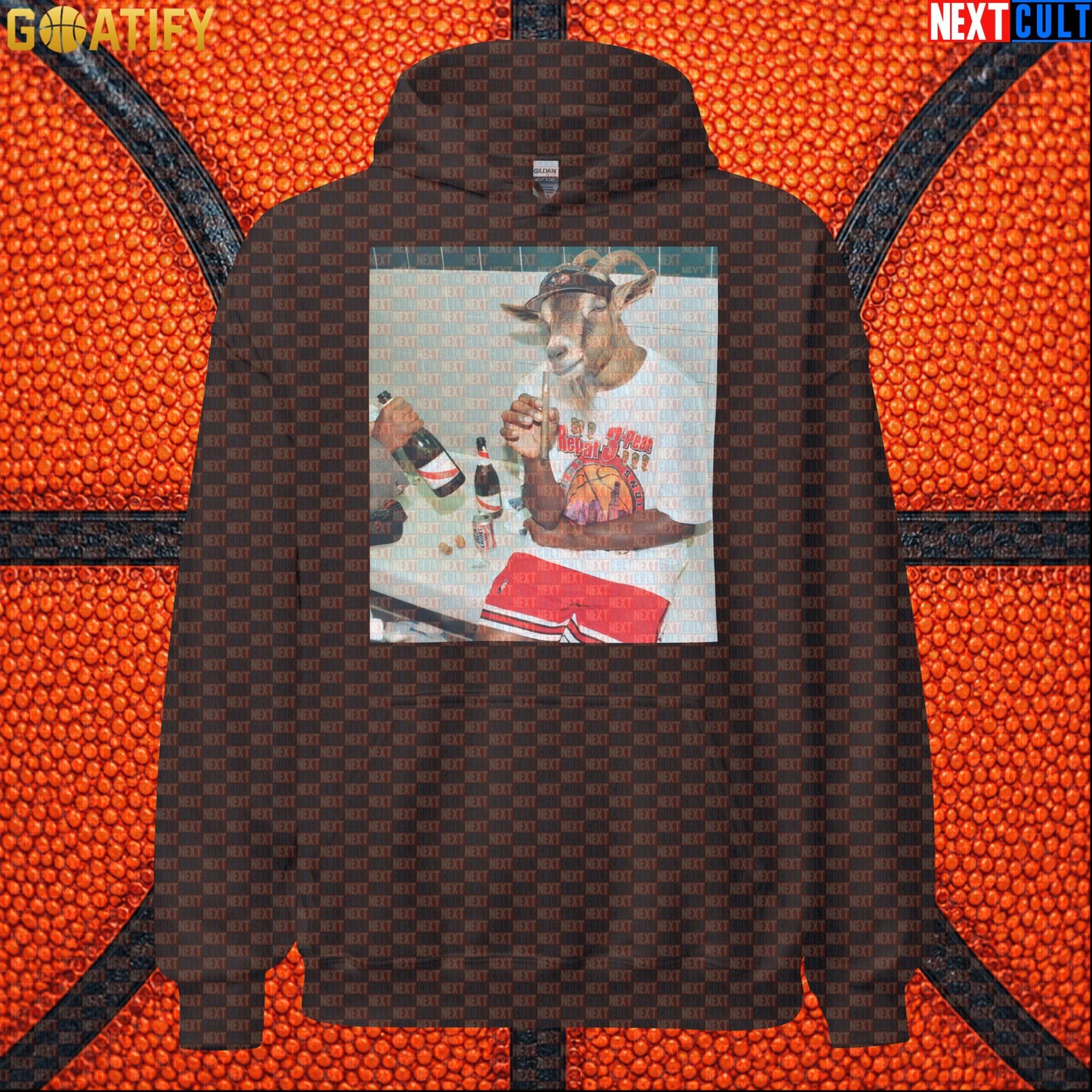 Michael Jordan Hoodie – 6 Rings GOAT Locker Room Pullover for Chicago Bulls Basketball Fans |  | ["Basketball", "Chicago Bulls", "Michael Jordan", "NBA"]