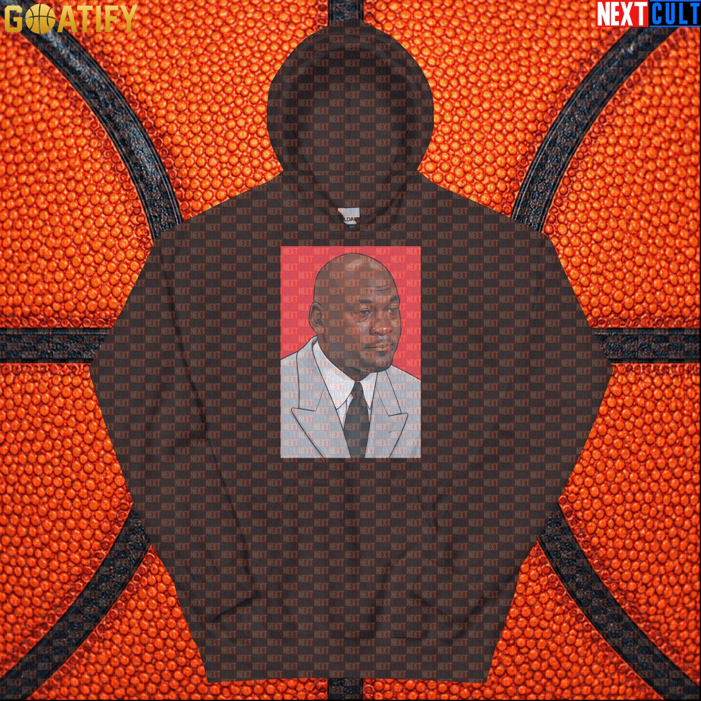 Michael Jordan Hoodie Crying Jordan Meme Pullover Gift for Chicago Bulls Basketball Fans |  | ["Basketball", "Chicago Bulls", "Michael Jordan", "NBA"]