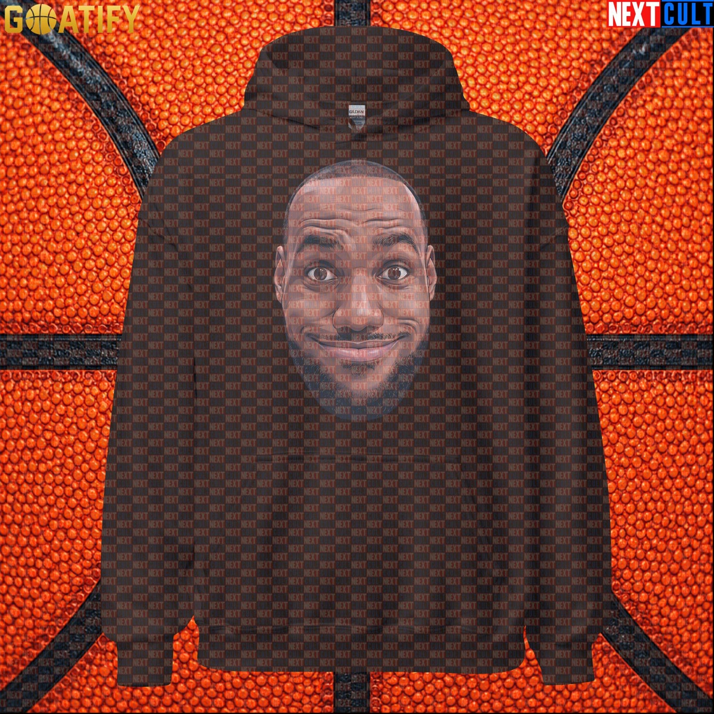 LeBron Photobomb Meme Hoodie – Funny NBA Basketball Pullover Gift for Players and Sports Fans |  | ["Basketball", "LeBron James", "NBA"]